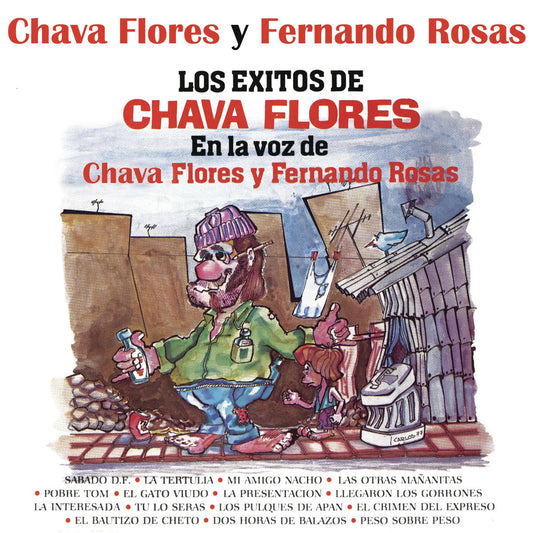 Salvador Flores y Fernando Rosas – Los Éxitos de Chava Flores. Cd en buen estado. formato muerto