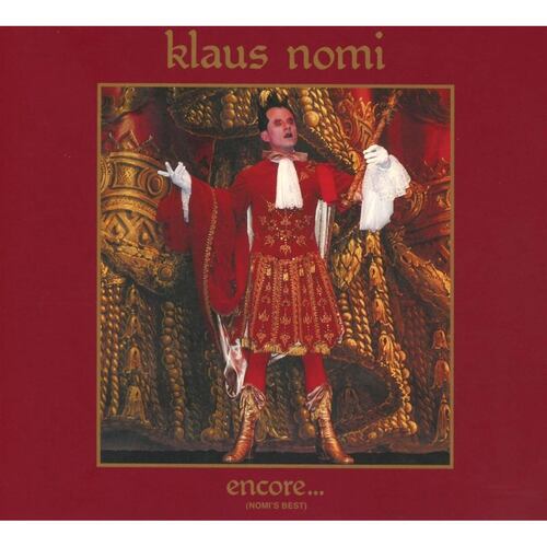Klaus Nomi – Encore CD nuevo • Importado • Sellado. tienda de discos en méxico formato muerto