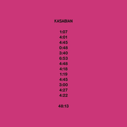KASABIAN – 48:13. Cd nuevo.