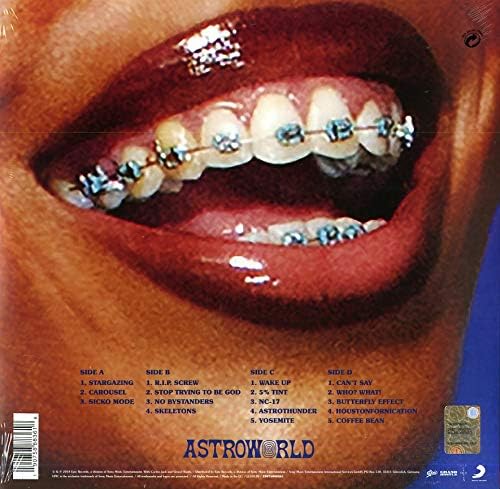 Travis Scott - Astroworld. Vinilo doble nuevo. tienda de discso en méxico formato muerto