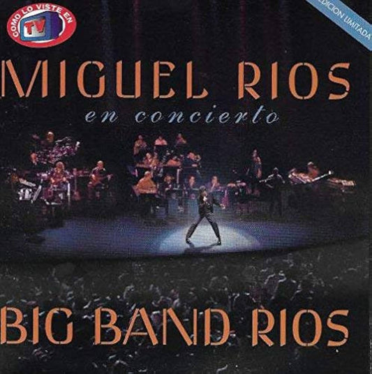 Miguel Ríos – Big Band Rios - En Concierto. Cd doble excelente estado. formato muerto