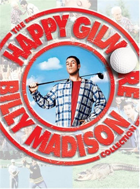 The Happy Gilmore / Billy Madison Collection. DVD doble importado. tienda de discos en méxico formato muerto