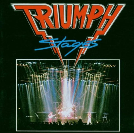 Triumph – Stages (CD Importado excelente estado). tienda de discos en méxico formato muerto