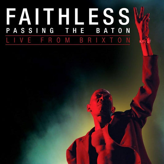 Faithless – Passing The Baton - Live From Brixton. Cd y DVD en buen estado.