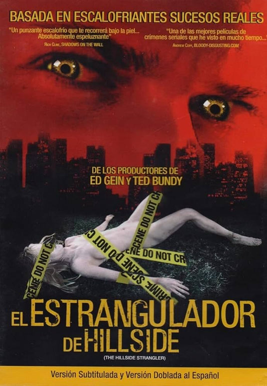 El Estrangulador de Hillside - The Hillside Strangler. DVD. tienda de discso en méxico formato muerto