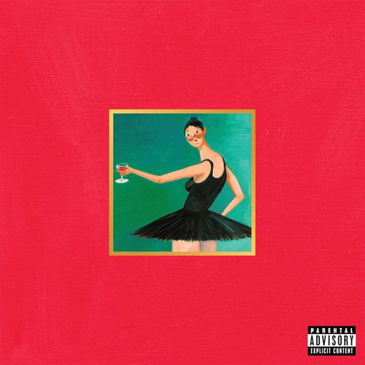 Kanye West – My Beautiful Dark Twisted Fantasy (CD nuevo, importado) tienda de discos en méxico formato muerto