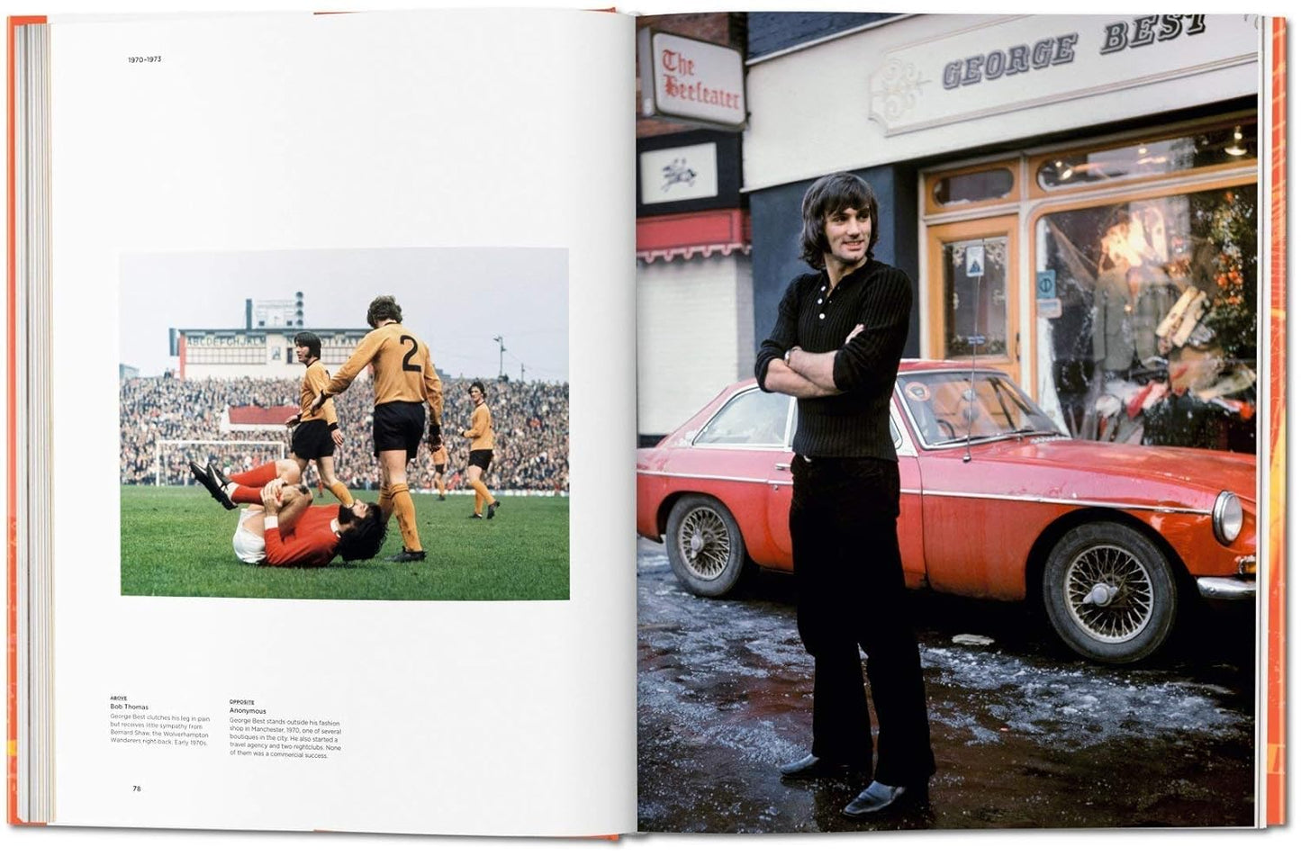 The Beautiful Game. El fútbol en los años setenta. Libro. TIENDA DE Didscos en méxico formato muerto