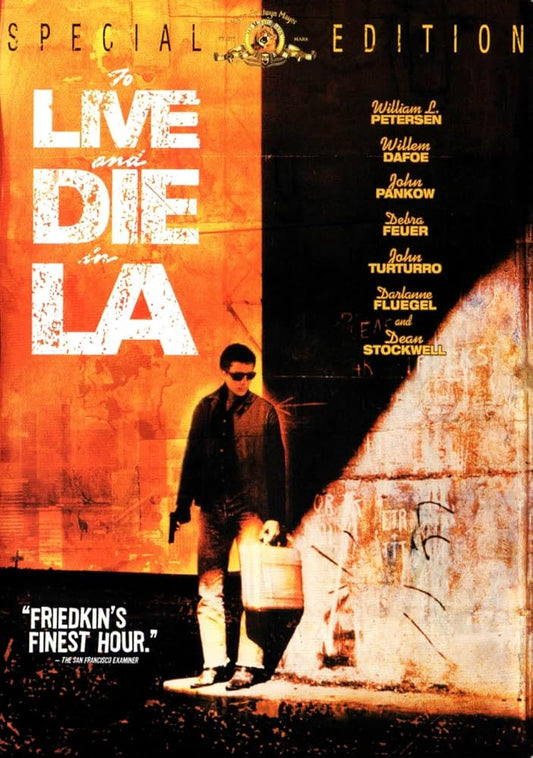To Live and Die in L.A. DVD importado excelente estado. tienda de discos en méxico formato muerto