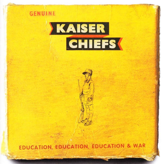 KAISER CHIEFS – EDUCATION, EDUCATION, EDUCATION & WAR (CD en buen estado). formato muerto