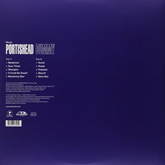 Dummy (Vinilo nuevo). Portishead. tienda de discos en méxico formato muerto