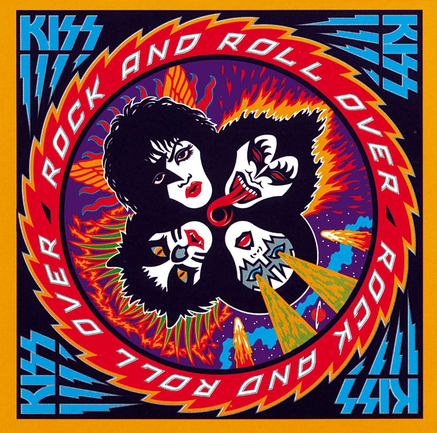 KISS – Rock And Roll Over. Vinilo Original para Coleccionistas.