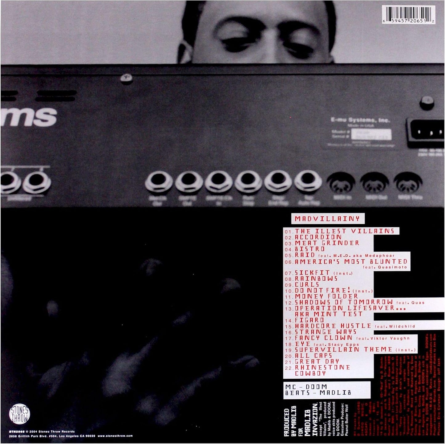 Madvillainy. MadVillain. Vinilo nuevo. tienda de discos en méxico formato muerto