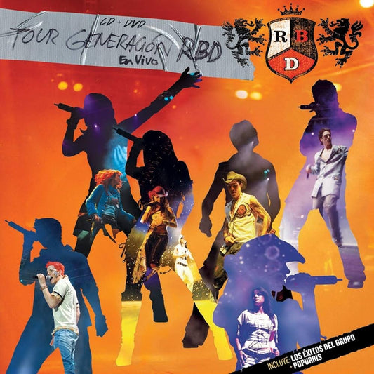 RBD – Tour Generación RBD En Vivo. Cd en buen estado. tienda de discos en méxico formato muerto