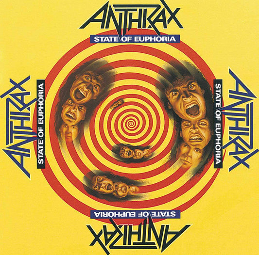 Anthrax – State of Euphoria (CD importado en muy buen estado). tienda de discos en méxico formato muerto
