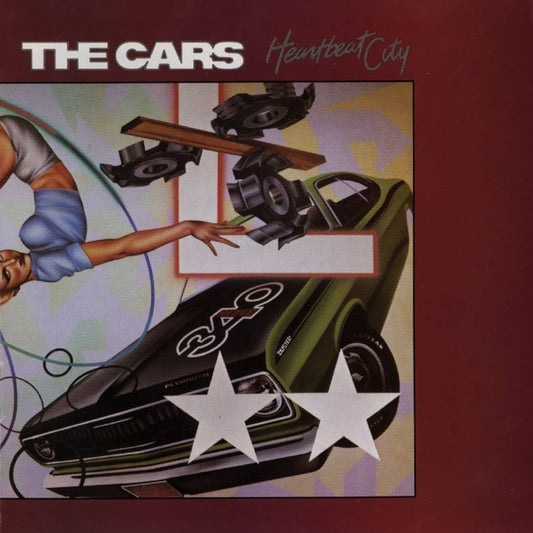 ⚡️🎹 The Cars – Heartbeat City. Vinilo excelente estado. tienda de discos en méxico formato muerto