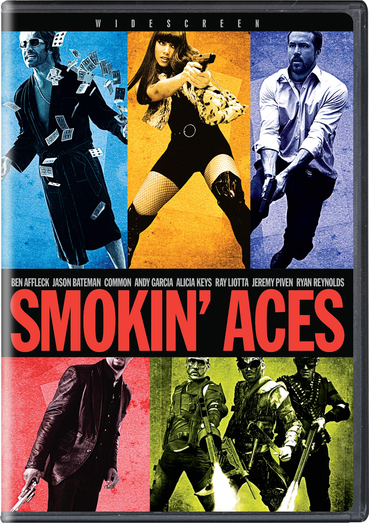 Smokin' Aces. DVD importado. formato muerto