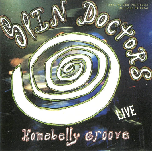 Spin Doctors. Homebelly Groove...Live. Cd. formato muerto
