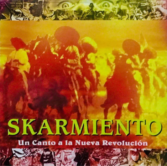 Un Canto a la Nueva Revolución. Skarmiento. Cd en buen estado. tienda de discso en méxico formato muerto