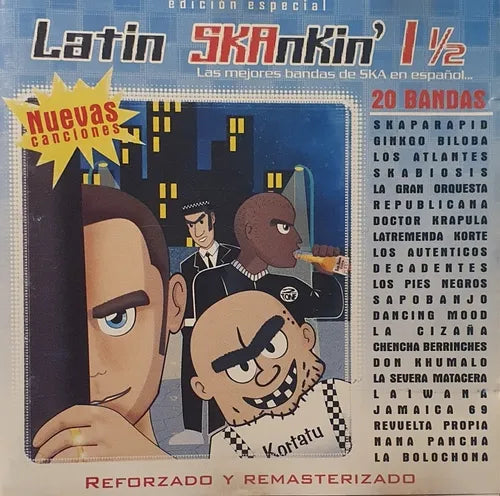 Cd Latin Skankin 1 Y Medio. Cd en buen estado.