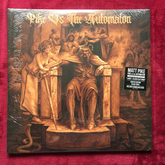 Matt Pike. Vinyl nuevo doble color negro Pike vs The Automaton.