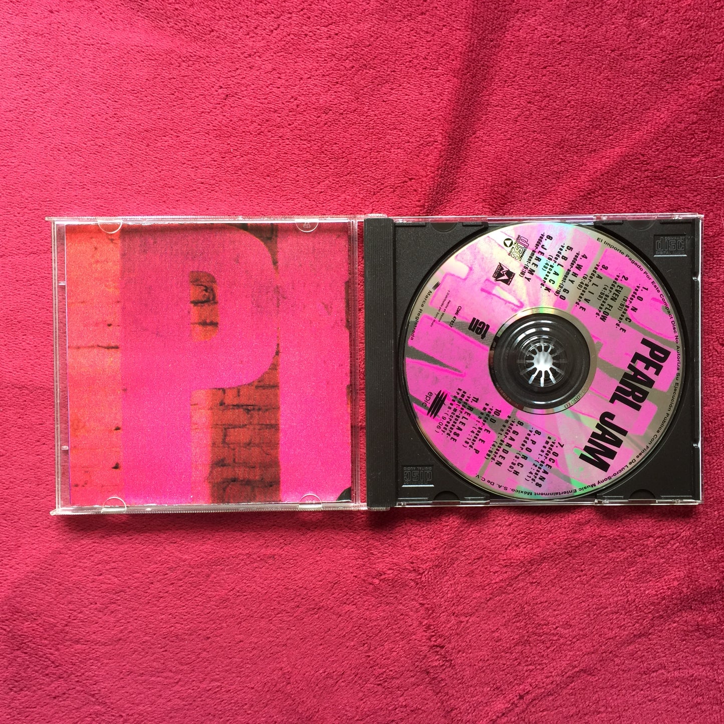 Pearl Jam. Ten. CD. formato muerto