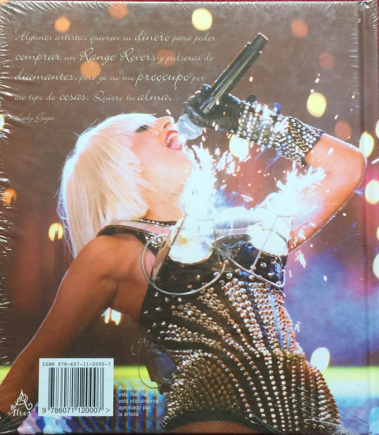 Lady Gaga: amor monstruoso por Fielder, Hugh. Libro. tienda de discos en méxico formato muerto