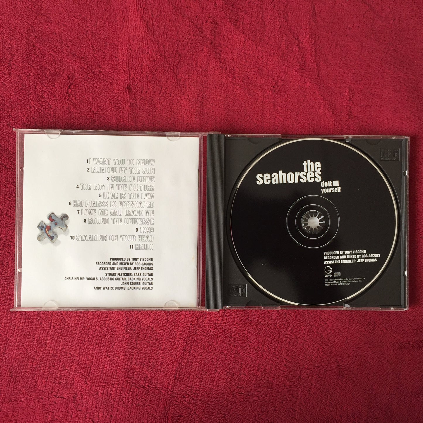 The Seahorses. Do It Yourself. Cd importado en buen estado.