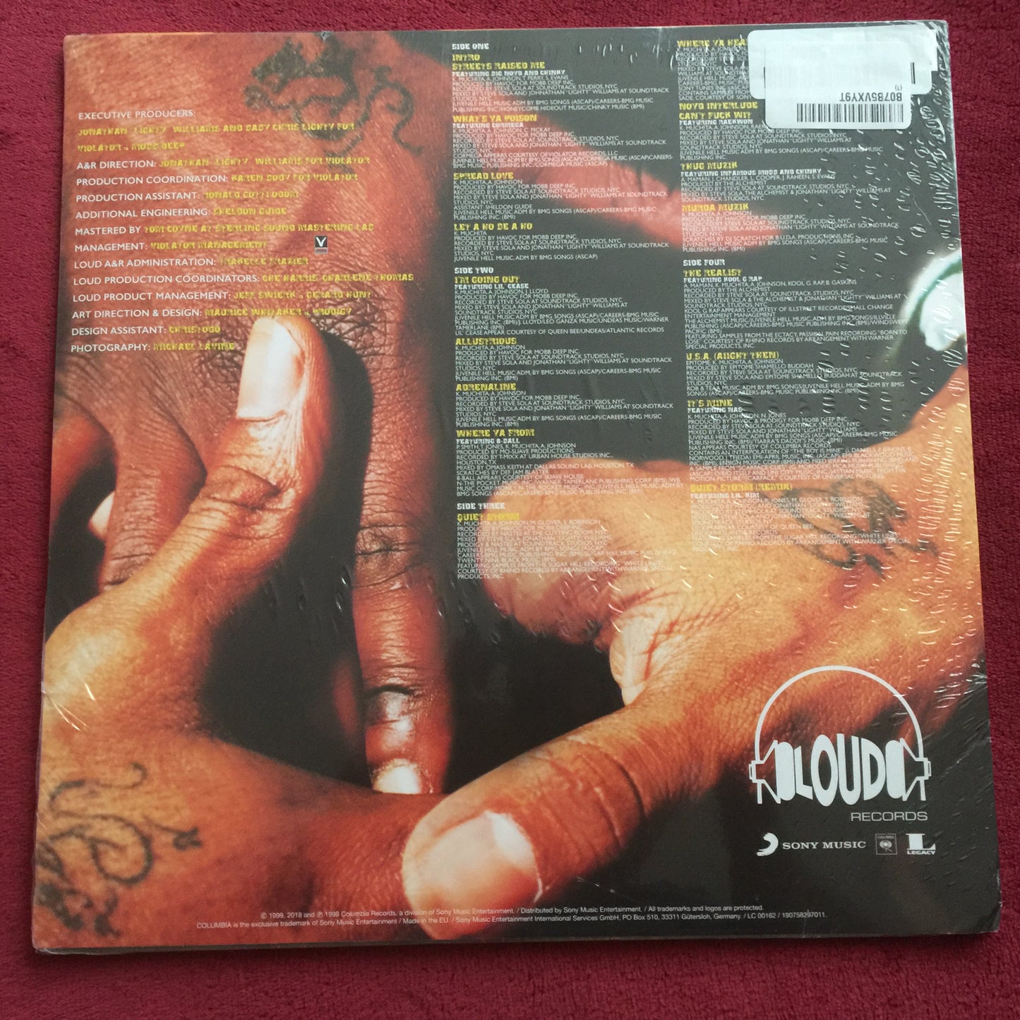 Mobb Deep. Murda Muzik. Vinyl doble nuevo. tienda de discos en méxico formato muerto