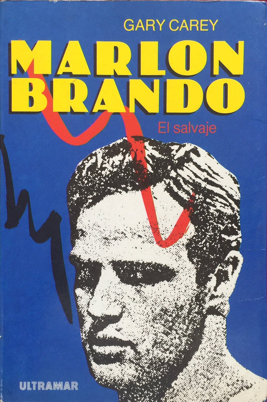 Marlon Brando. Gary Carey. Libro. tienda de discos en méxico formato muerto