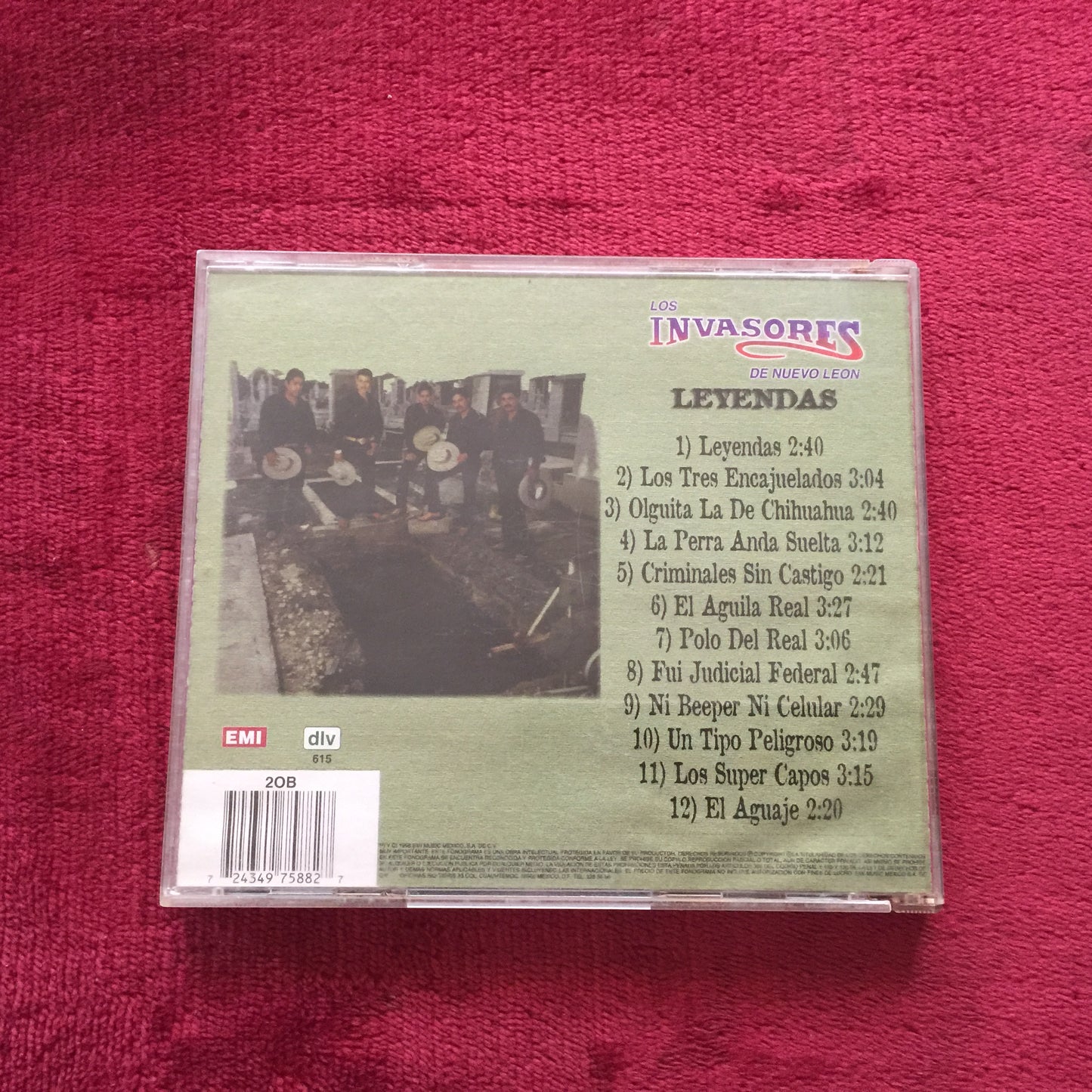 Los Invasores de Nuevo León. Leyendas. Cd.