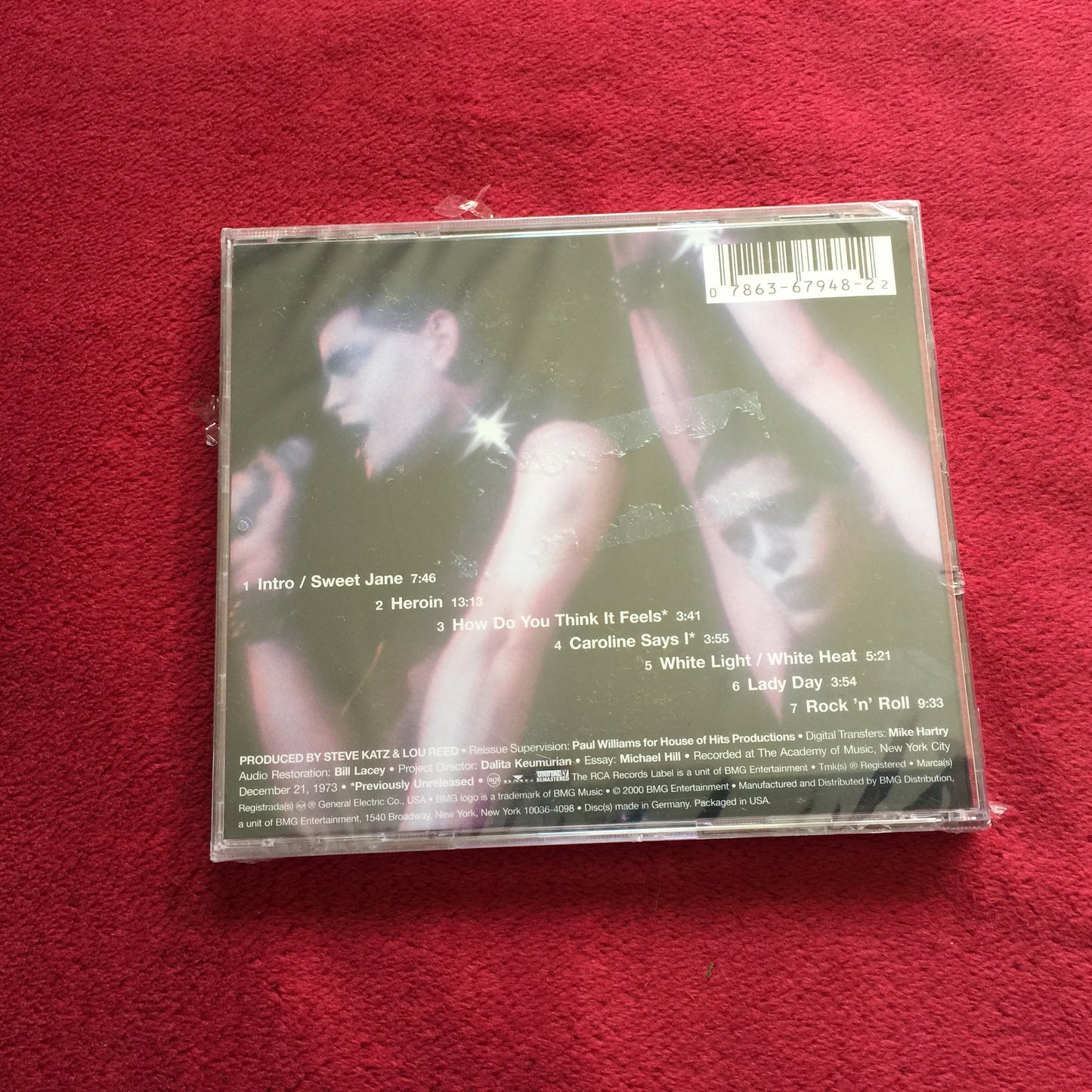 Lou Reed. Rock 'n' Roll Animal. Cd importado nuevo. formato muerto