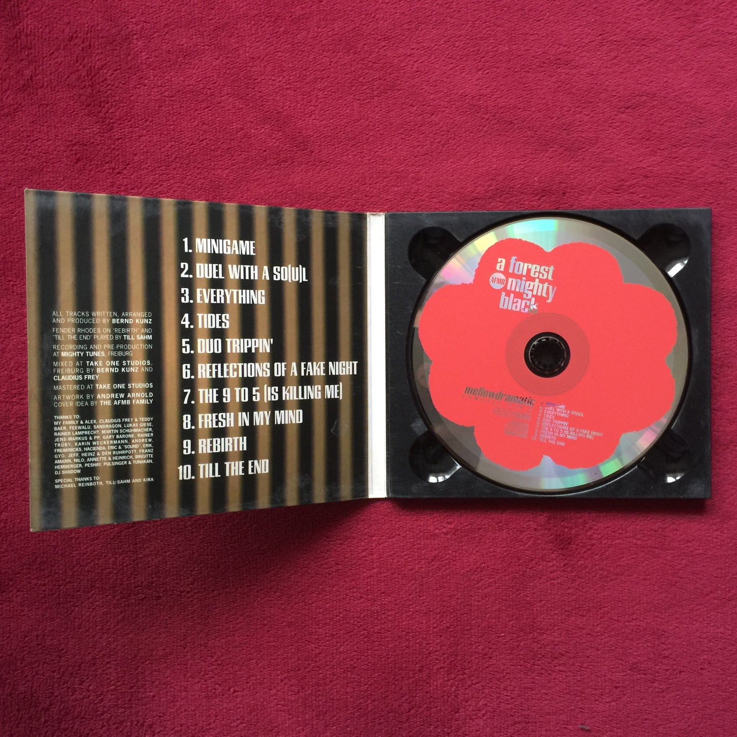 A Forest Mighty Black – Mellowdramatic. Cd importado. formato muerto