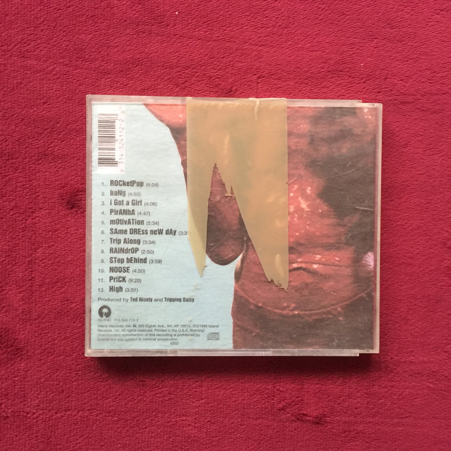 Tripping Daisy. I Am an Elastic Firecracker. Cd importado. formato muerto