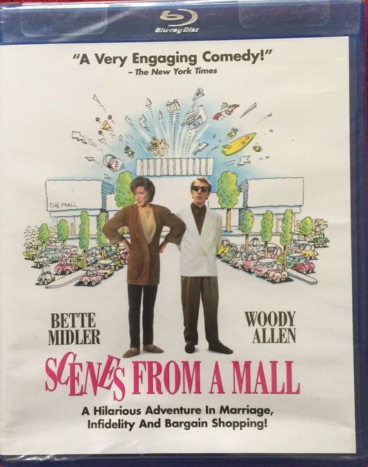 Scenes from a mall. Blu-Ray importado. Nuevo. formato muerto