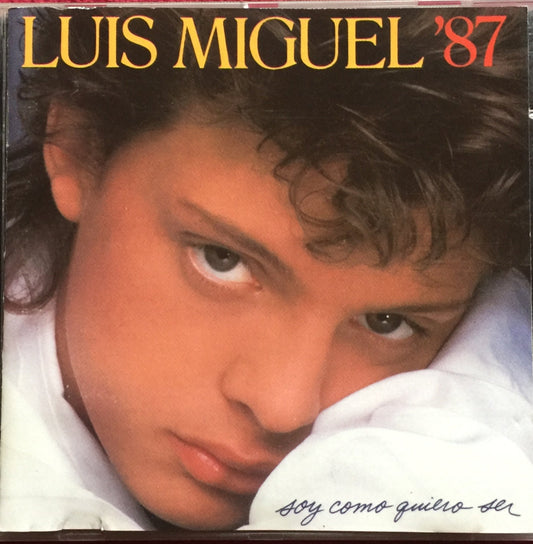 Luis Miguel. '87 – Soy Como Quiero Ser. Cd importado europa. formato muerto
