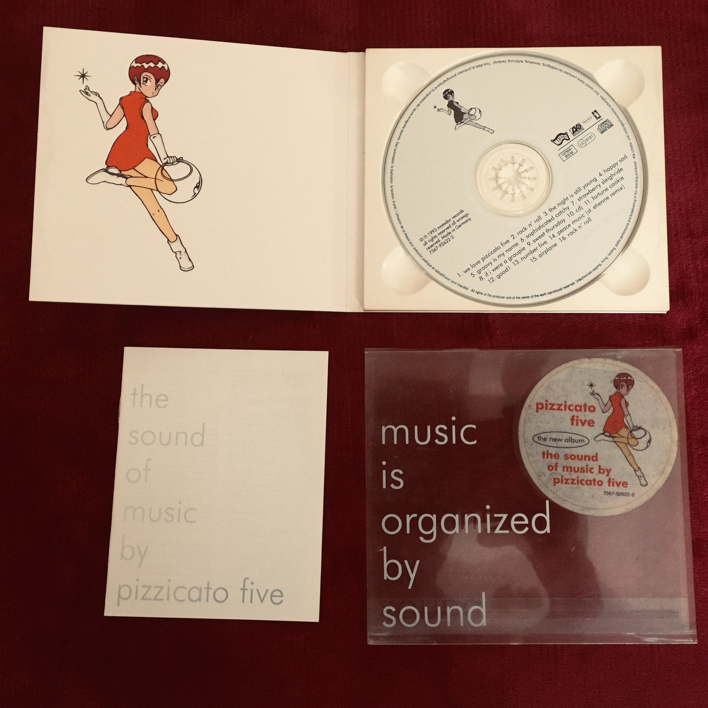 Pizzicato Five. The Sound of Music. Cd en buen estado. formato muerto