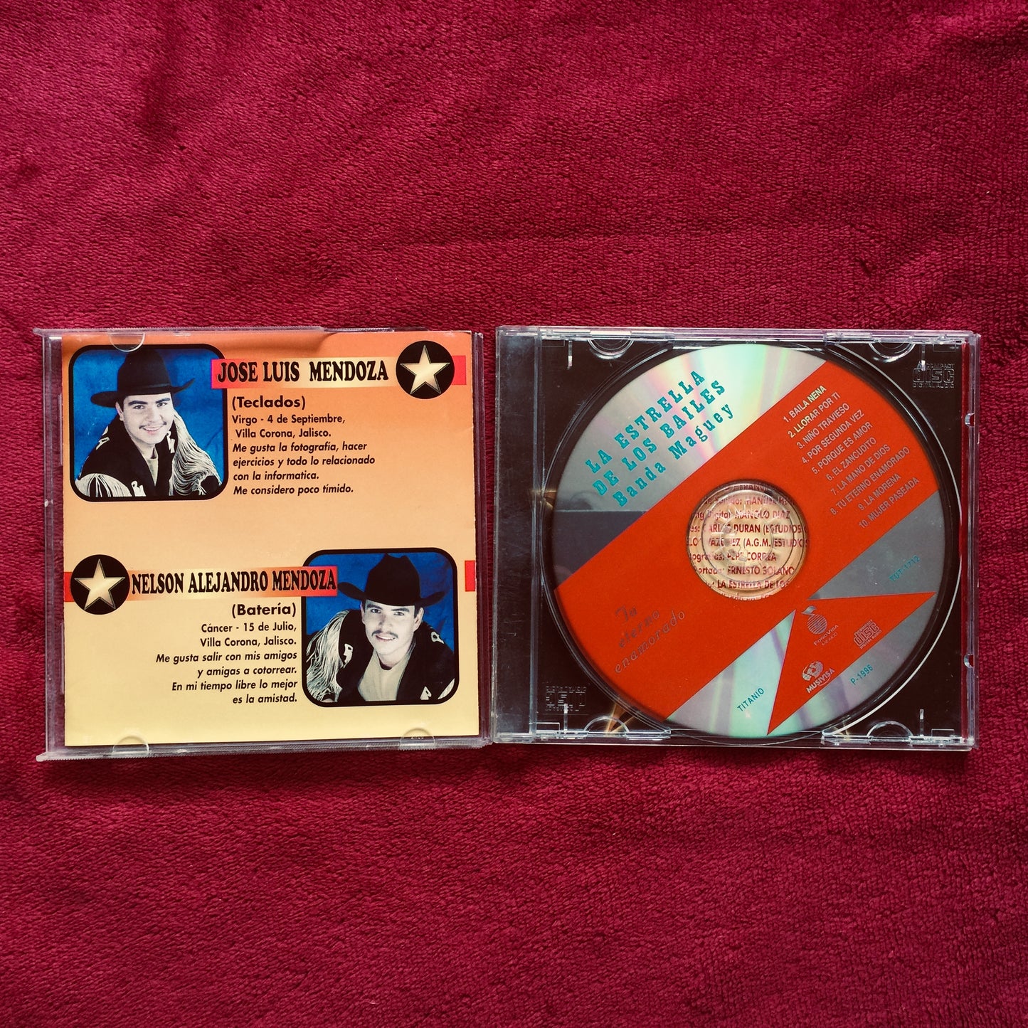 Banda Maguey – Tu Eterno Enamorado. Cd nacional. formato muerto