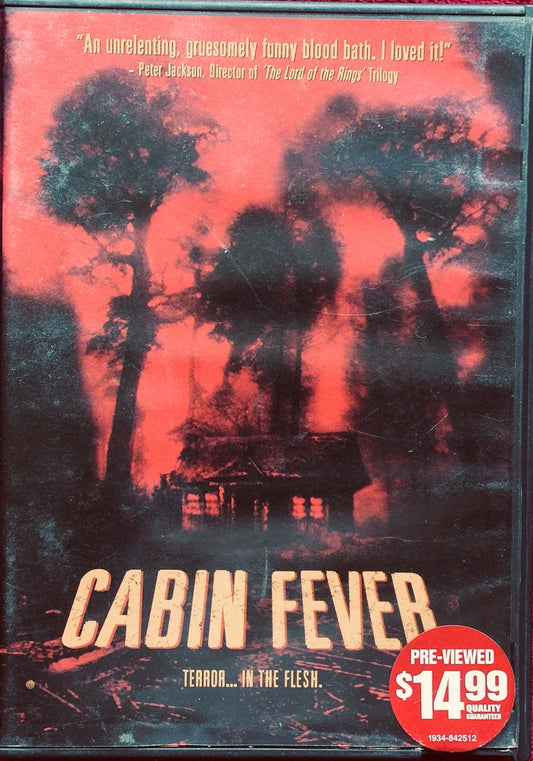 Cabin Fever. DVD importado en buen estado. formato muerto