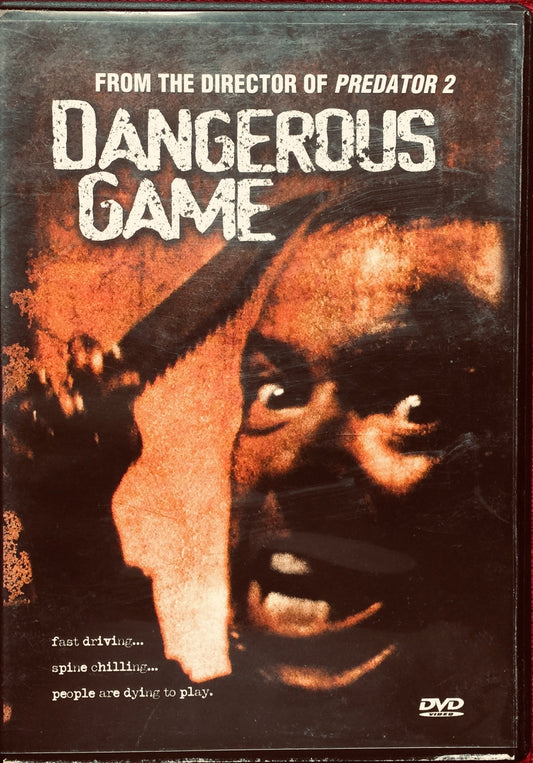 Dangerous Game. DVD importado en excelente estado.formato muerto
