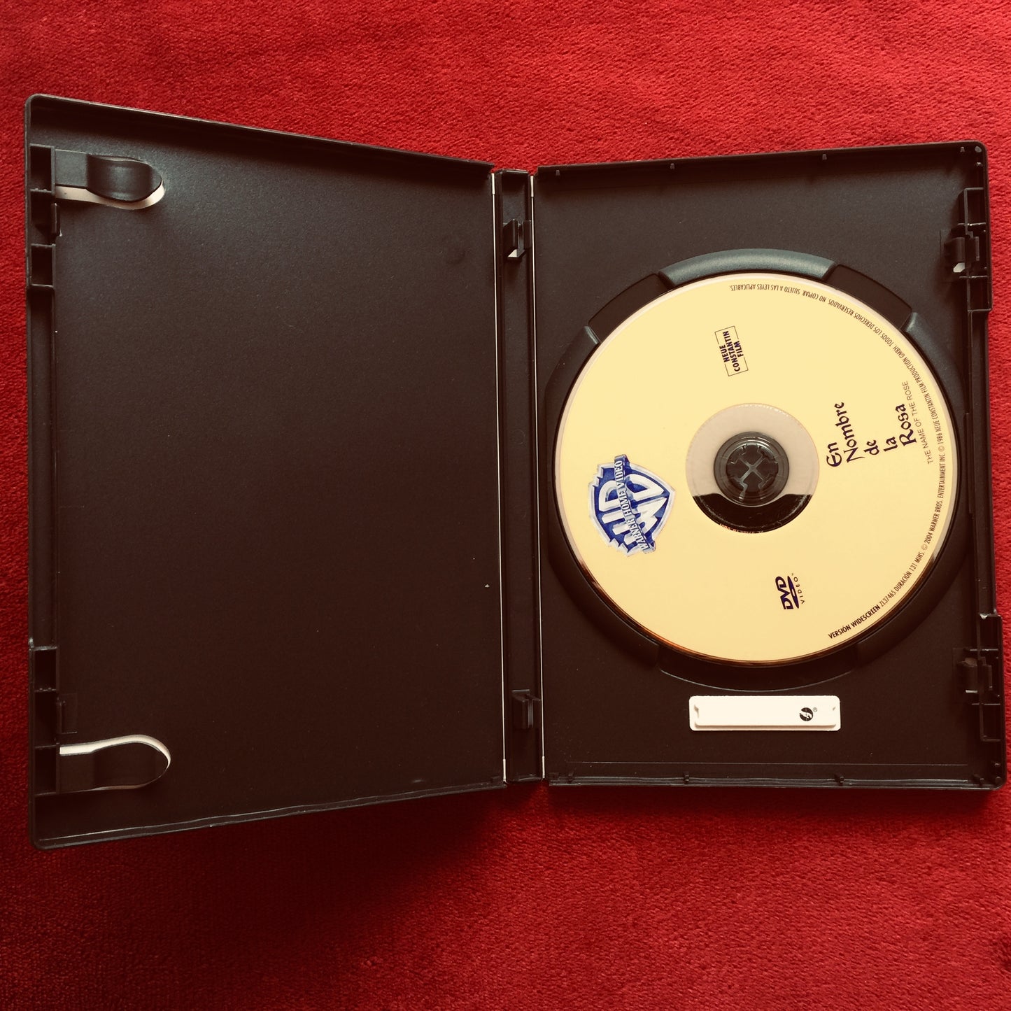 El nombre de la rosa. Jean-Jacques Annaud. DVD