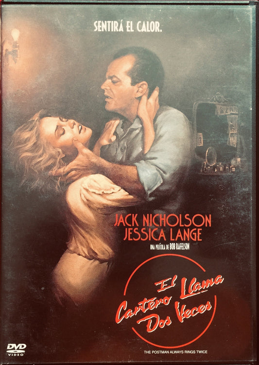 El cartero llama dos veces. Bob Rafelson. DVD, formato muerto