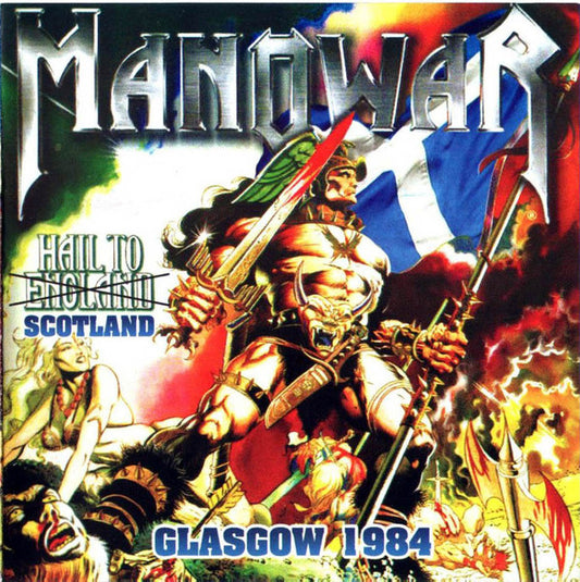 Manowar – Hail To Scotland - Glasgow 1984. Cd. tienda de discos en méxico formato muerto