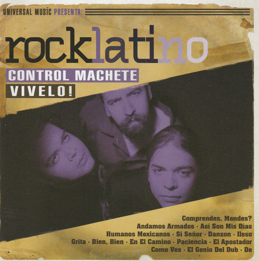 Control Machete – Rocklatino. CD.