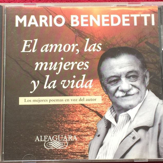 Mario Benedetti. El Amor, las Mujeres y la Vida. CD en excelente estado. formato muerto