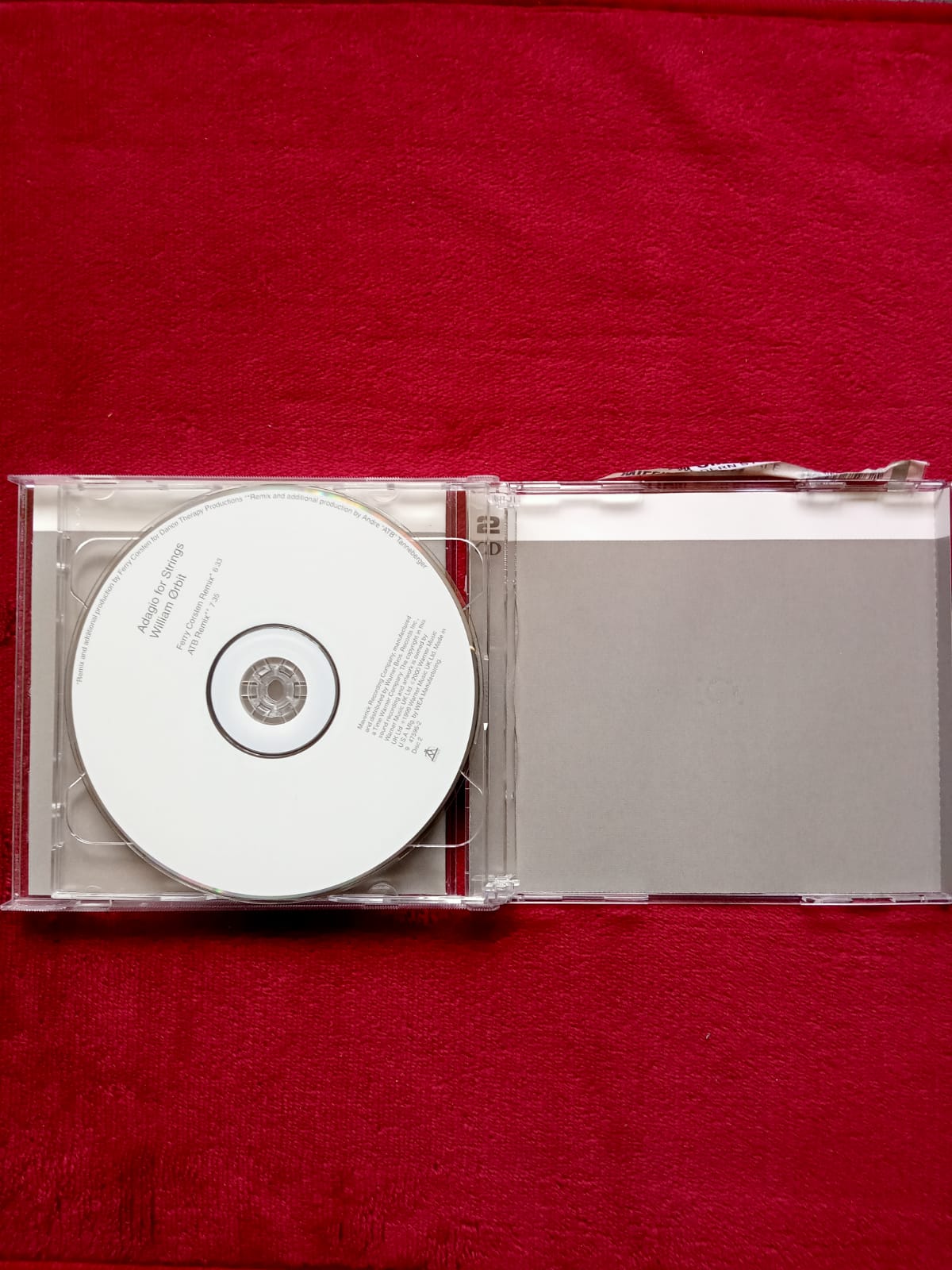 William Orbit. Pieces in a Modern Style. Cd doble importado. formato muerto