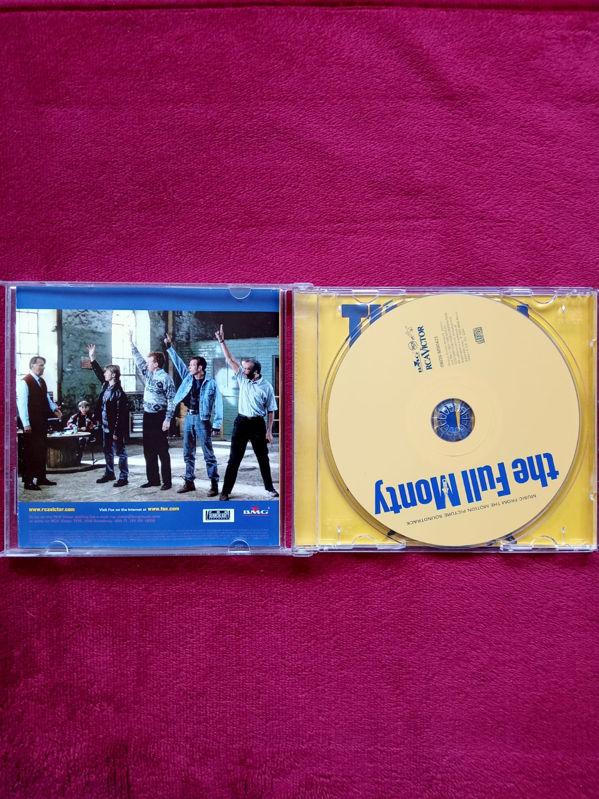 Music from the Motion Picture Soundtrack The Full Monty. Cd nacional. formato muerto