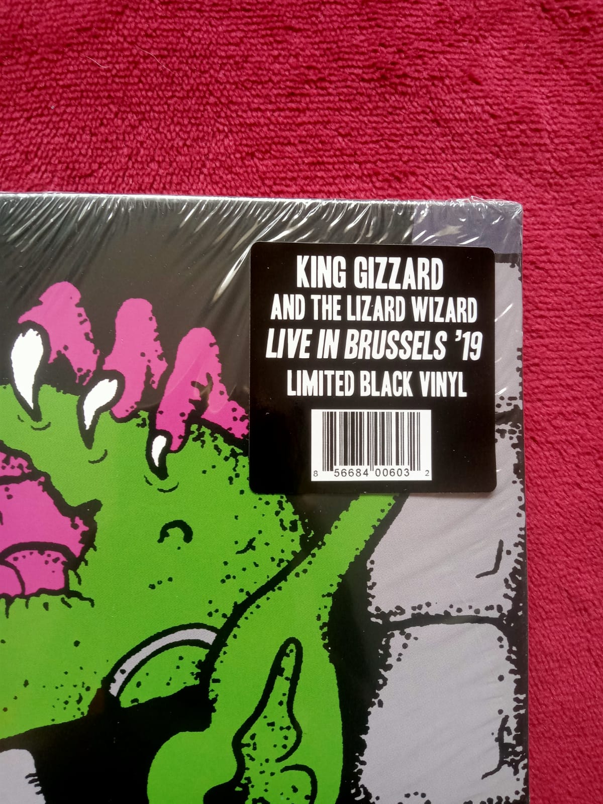 King Gizzard and the Lizard Wizard – Live in Brussels '19. Vinilo triple nuevo. formato nuevo