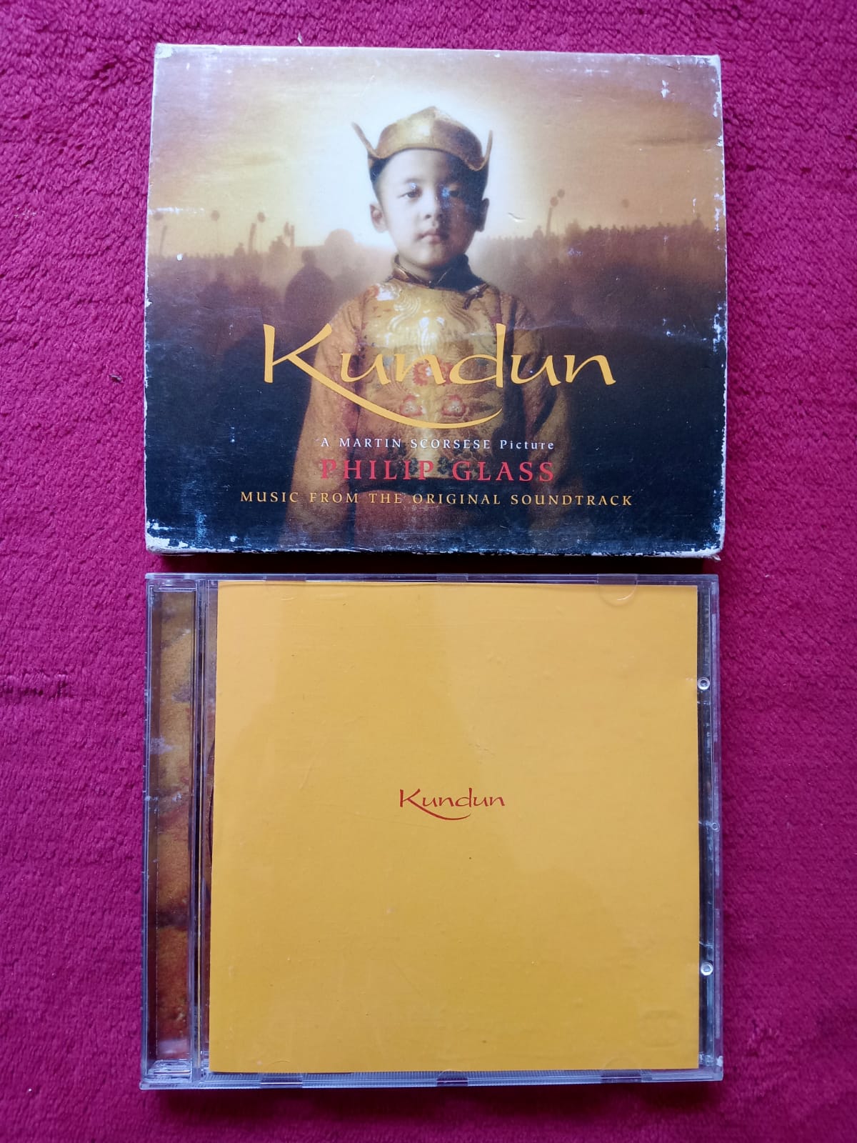 Kundun. Philip Glass. Cd importado.