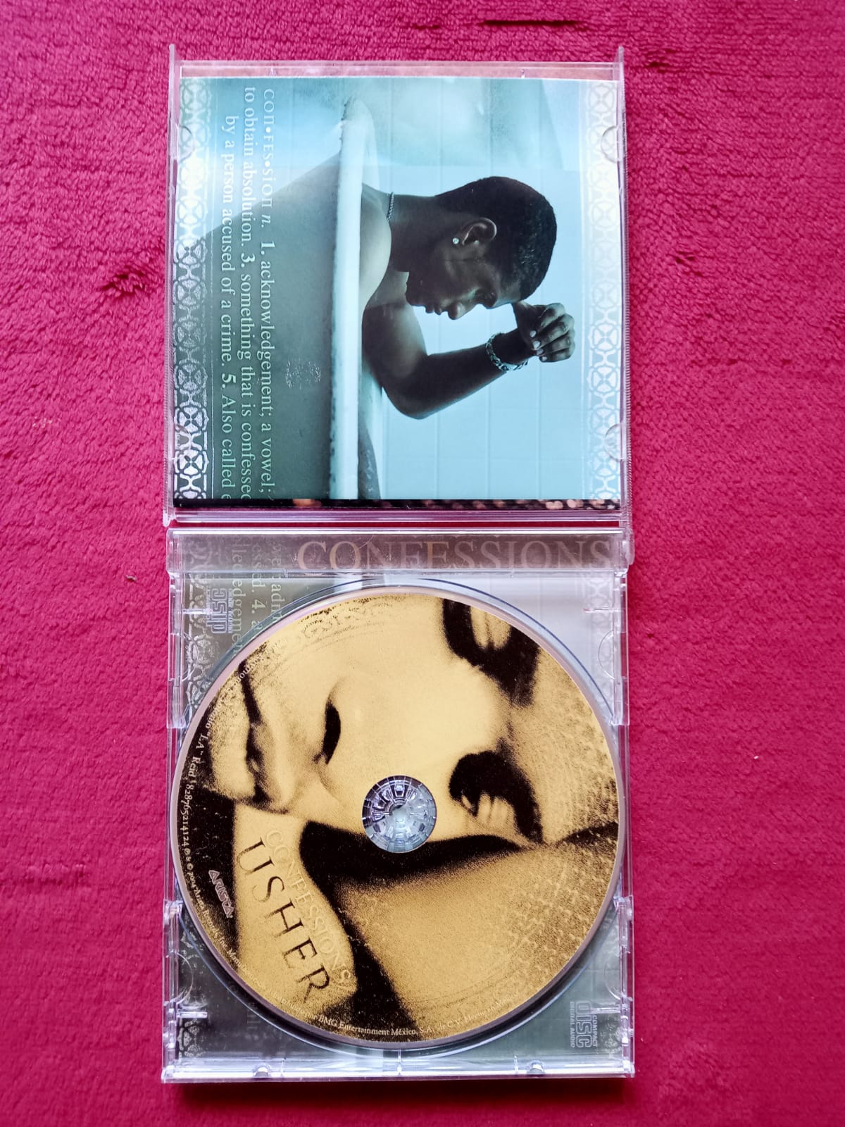 Usher. Confessions. Cd nacional. formato muerto