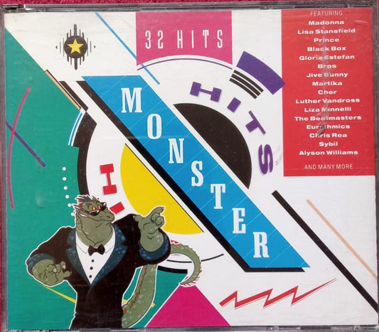 Various – Monster Hits. Cd doble en buen estado importado. formato muerto
